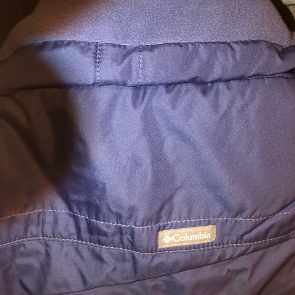 Columbia fleece lined Vest Shining Light Vest Blue Medium - Picture 6 of 14